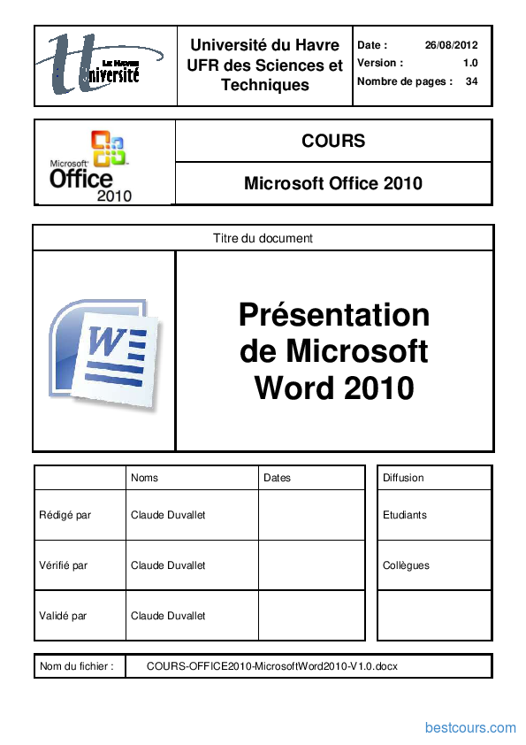 presentation on ms word pdf