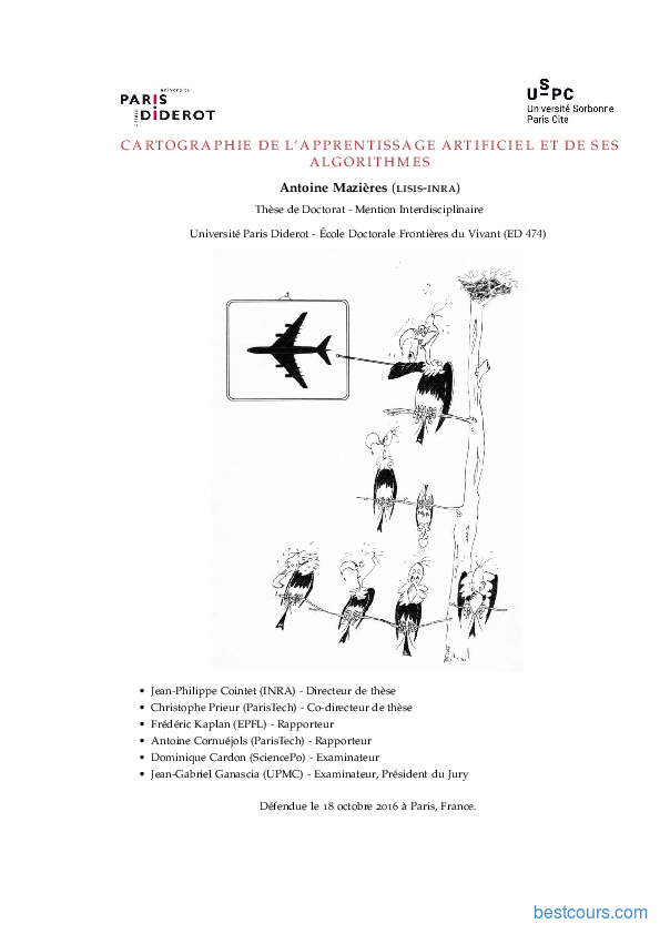 Apprentissage Artificiel