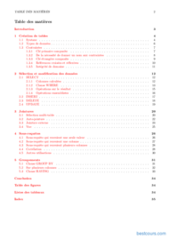 Tutoriel Rudiments SQL pour Oracle 2