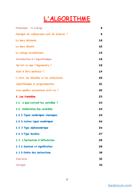 Tutoriel Algorithme et programmation 2