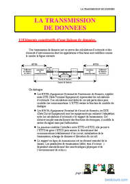 Tutoriel La transmission des données 1