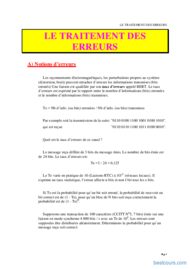 Tutoriel Traitement des erreurs 1