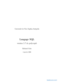 Tutoriel Langage SQL 1