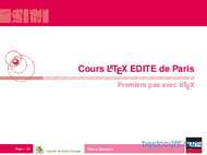 Tutoriel Cours Latex 1