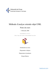 Tutoriel Méthode d'analyse orientée objet UML 1