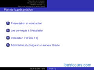 Tutoriel Oracle 11g installation et administration 2