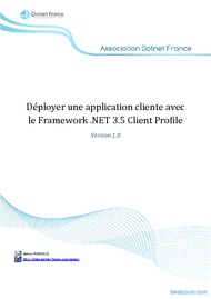 Tutoriel Déploiement d'application .NET 1