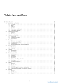 Tutoriel Introduction au PL/SQL Oracle 2