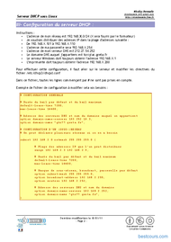 Tutoriel Serveur DHCP sous Linux 2