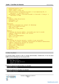 Tutoriel Contrôleur de domaine Samba 2