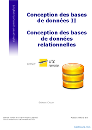 Tutoriel Conception des bases de données relationnelles 1