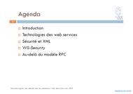 Tutoriel Sécurité et web services 2