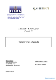 Tutoriel Framework Hibernate 2