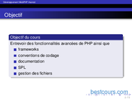 Tutoriel Developpement Web PHP Avancé 2