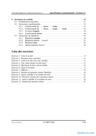 Tutoriel Algorithmique et programmation : les bases (C) 2