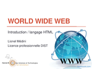 Tutoriel World Wide Web 1