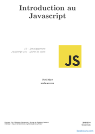 Tutoriel Introduction au Javascript 1