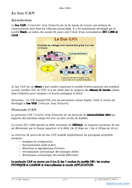 Tutoriel Le bus CAN (Controller Area Network) 2