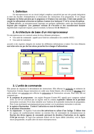 Tutoriel Le Microprocesseur 2