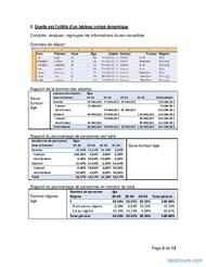 Tutoriel Les tableaux croisés dynamiques 2