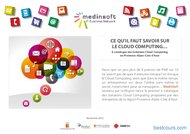 Tutoriel Ce qu’il faut savoir sur le Cloud Computing 1