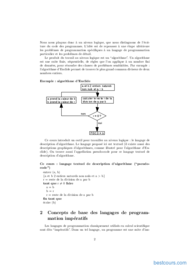 Tutoriel Algorithmique & programmation 2